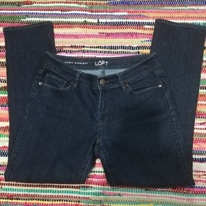 SIZE 29/8P LOFT CURVY STRAIGHT WOMAN'S JEANS